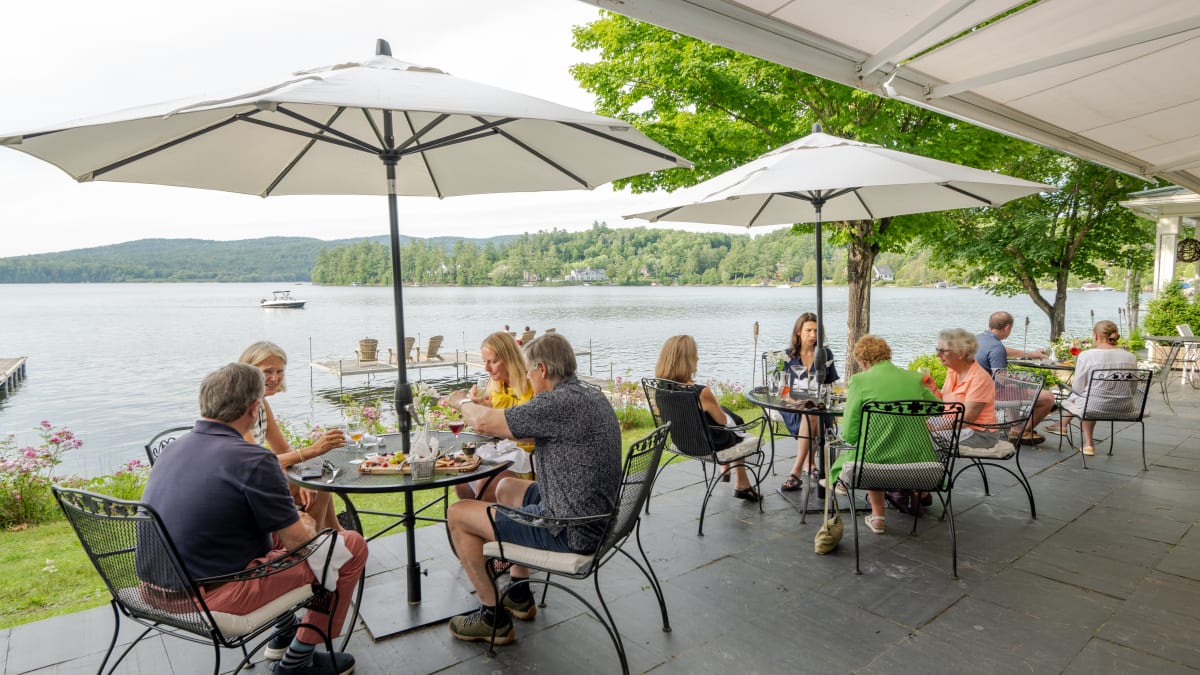 Bistro Le cove terrasse