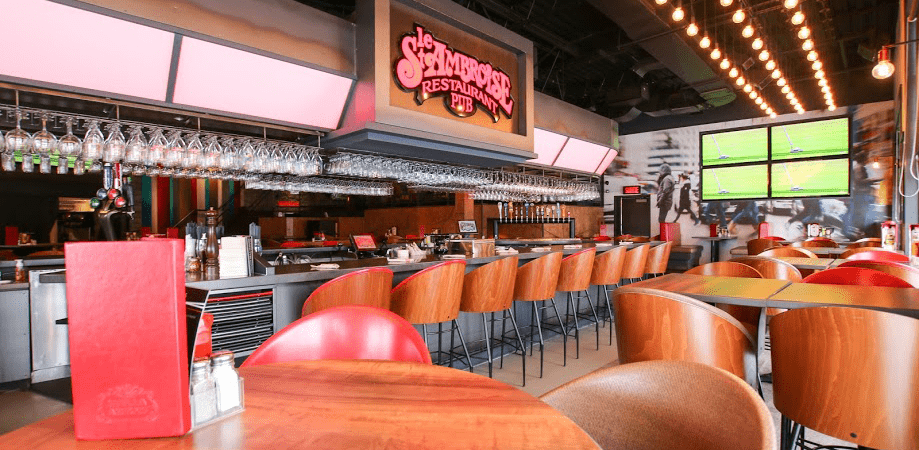 Pub St-Ambroise salle à manger